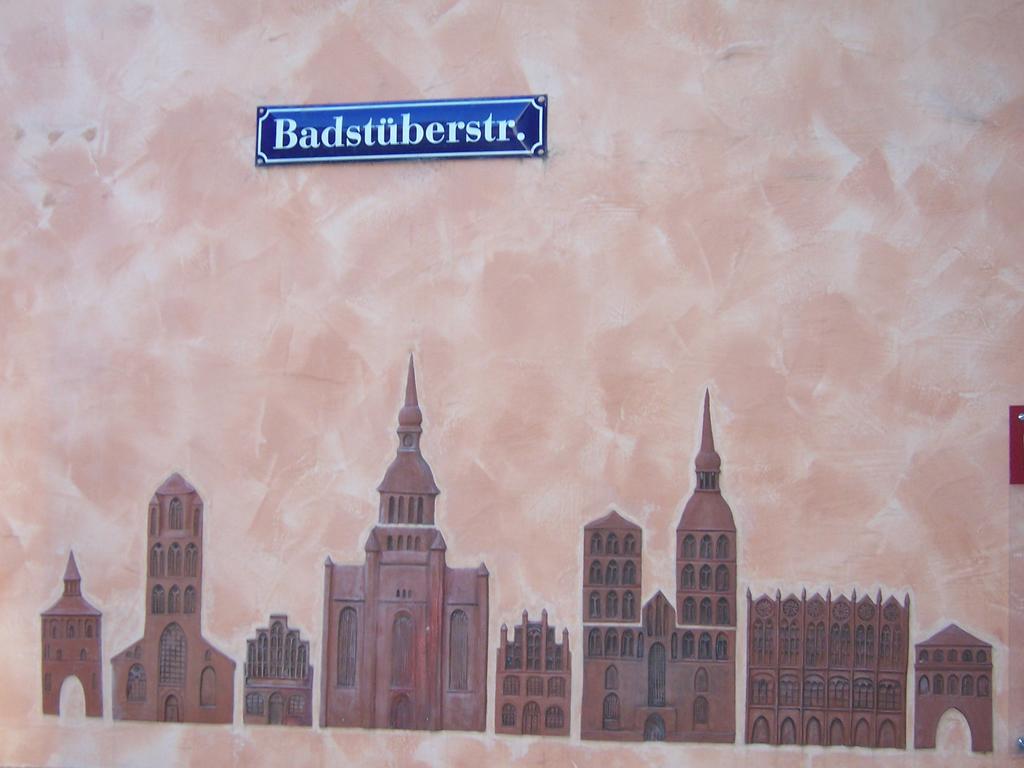 Altstadt Ferienwohnung Stralsund Mit Parkplatz 외부 사진